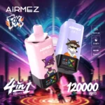 Airmez Fox 120000 Puffs|60ml・4フレーバー切替の120Kモデル