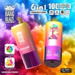 Bang Blaze 100000 Puffs 6in1|6フレーバー切替・850mAh・Type-C充電 - 画像 (4)