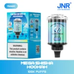 JNR Mega Shisha Hookah 100000 Puffs|60ml・2200mAh・シーシャタイプ - 画像 (12)