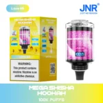 JNR Mega Shisha Hookah 100000 Puffs|60ml・2200mAh・シーシャタイプ - 画像 (10)