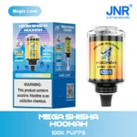 JNR Mega Shisha Hookah 100000 Puffs|60ml・2200mAh・シーシャタイプ - 画像 (8)