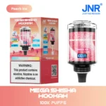 JNR Mega Shisha Hookah 100000 Puffs|60ml・2200mAh・シーシャタイプ - 画像 (7)