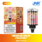 JNR Mega Shisha Hookah 100000 Puffs|60ml・2200mAh・シーシャタイプ - 画像 (5)