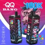 QQ Bang 180000 Puffs VAPE|4in1・超大容量・Type-C・LCD表示