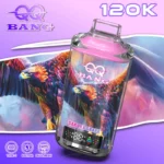 QQ Bang 120K 使い捨てVAPE｜120,000パフ・LED表示・0%/2%/3%/5%