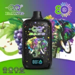 QQ Bang 80000 Puffs VAPE|LED残量表示・650mAh・80,000パフ - 画像 (4)