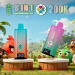 Bang King 200K 8in1 使い捨てVAPE｜200,000パフ・650mAh・Type-C・スマートLED - 画像 (3)