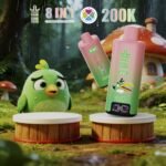 Bang King 200K 8in1 使い捨てVAPE｜200,000パフ・650mAh・Type-C・スマートLED - 画像 (4)