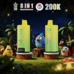 Bang King 200K 8in1 使い捨てVAPE｜200,000パフ・650mAh・Type-C・スマートLED - 画像 (15)