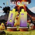 Bang King 200K 8in1 使い捨てVAPE｜200,000パフ・650mAh・Type-C・スマートLED - 画像 (12)