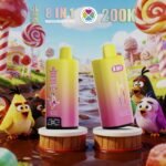 Bang King 200K 8in1 使い捨てVAPE｜200,000パフ・650mAh・Type-C・スマートLED - 画像 (9)