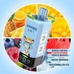 Airmez Fox 160000 Puffs 8in1|160,000パフ・650mAh・8フレーバー切替 - 画像 (11)
