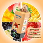 Airmez Fox 160000 Puffs 8in1|160,000パフ・650mAh・8フレーバー切替 - 画像 (5)