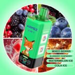 Airmez Fox 160000 Puffs 8in1|160,000パフ・650mAh・8フレーバー切替 - 画像 (4)