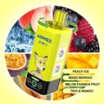 Airmez Fox 160000 Puffs 8in1|160,000パフ・650mAh・8フレーバー切替 - 画像 (3)