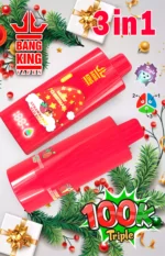 Bang King Triple 100K 3in1 使い捨てVAPE|100,000パフ・850mAh・Type-C・残量表示