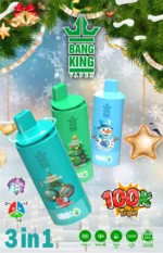 Bang King Triple 100K 3in1 使い捨てVAPE|100,000パフ・850mAh・Type-C・残量表示 - 画像 (6)