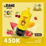 Bang Leader 450K 15in1 使い捨てVAPE|450,000パフ・850mAh・Type-C・クアッドメッシュ - 画像 (7)