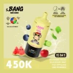 Bang Leader 450K 15in1 使い捨てVAPE|450,000パフ・850mAh・Type-C・クアッドメッシュ - 画像 (8)