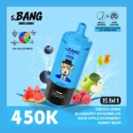 Bang Leader 450K 15in1 使い捨てVAPE|450,000パフ・850mAh・Type-C・クアッドメッシュ - 画像 (4)