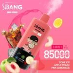 Bang Leader 85K 3in1 使い捨てVAPE|850mAh・Type-C・スマート表示・0%/2%/3%/5% - 画像 (6)