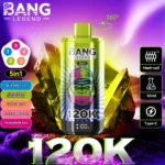 Bang Legend 120000 Puffs|50ml・5タンク切替の5in1モデル - 画像 (3)