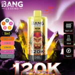 Bang Legend 120000 Puffs|50ml・5タンク切替の5in1モデル - 画像 (4)