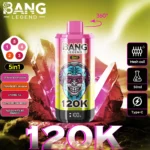 Bang Legend 120000 Puffs|50ml・5タンク切替の5in1モデル - 画像 (7)