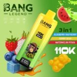 Bang Legend 110K 3フレーバー使い捨てVAPE｜110,000パフ・850mAh・Type-C・0％/2％/3％/5％ - 画像 (4)