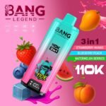 Bang Legend 110K 3フレーバー使い捨てVAPE｜110,000パフ・850mAh・Type-C・0％/2％/3％/5％ - 画像 (11)