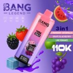 Bang Legend 110K 3フレーバー使い捨てVAPE｜110,000パフ・850mAh・Type-C・0％/2％/3％/5％ - 画像 (12)