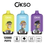 OKSO Digital 12000 Puffs｜25ml・500mAh・スマートディスプレイ搭載