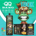 QQ Bang 180000 Puffs VAPE|4in1・超大容量・Type-C・LCD表示 - 画像 (11)