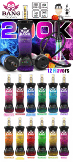 QQ Bang Shisha 200K｜DTL/MTL両対応・1200mAhの200,000パフ - 画像 (6)