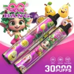 QQ Bang 30K 使い捨てVAPE|30,000パフ・2フレーバー切替・Type-C・0%/2%/3%/5% - 画像 (9)