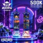 QQ Bang Shisha 500K｜3モード切替・1500mAhの500,000パフ - 画像 (8)