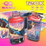 QQ Bang 120K 使い捨てVAPE｜120,000パフ・LED表示・0％/2％/3％/5％ - 画像 (10)