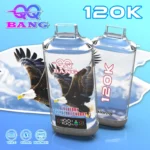 QQ Bang 120K 使い捨てVAPE｜120,000パフ・LED表示・0％/2％/3％/5％ - 画像 (3)