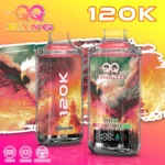 QQ Bang 120K 使い捨てVAPE｜120,000パフ・LED表示・0％/2％/3％/5％ - 画像 (6)