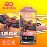 QQ Bang 120K 使い捨てVAPE｜120,000パフ・LED表示・0％/2％/3％/5％ - 画像 (7)