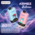 Airmez 80K 2in1｜2フレーバー切替・650mAh・80,000パフ