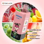 Airmez Fox 160000 Puffs 8in1|160,000パフ・650mAh・8フレーバー切替