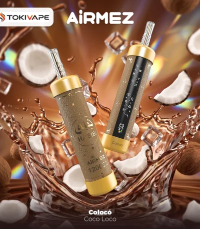 Airmez HABIBI 120K｜シーシャ系フレーバー・1000mAh・ニコチン3%・120,000パフ