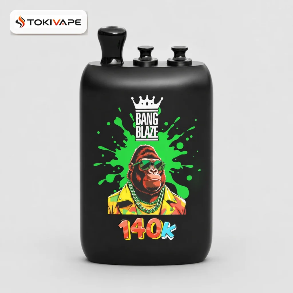 Bang Blaze 140K 使い捨てVAPE｜45ml・3タンク・650mAh・Type-C・0%/2%/3%/5%
