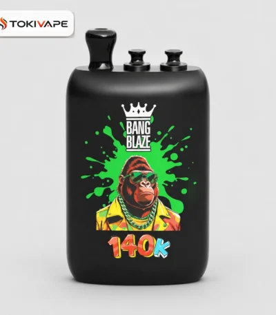 Bang Blaze 140K 使い捨てVAPE｜45ml・3タンク・650mAh・Type-C・0%/2%/3%/5%