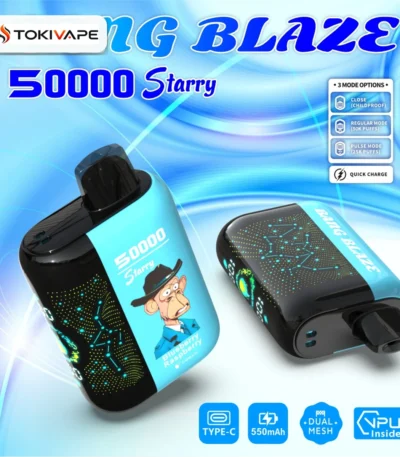 Bang Blaze 50000 Puffs Starry｜3モードで楽しむ50K星空モデル