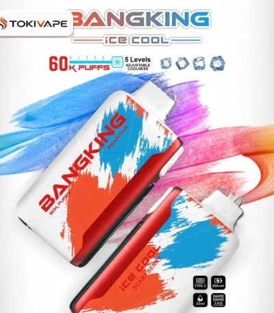 Bang King 60000 Puffs Ice Cool｜クアッドメッシュ・25ml・60,000パフ
