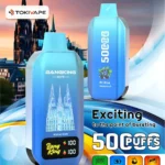 Bang King City 50000 Puffs｜45ml・デジタル表示の50Kモデル