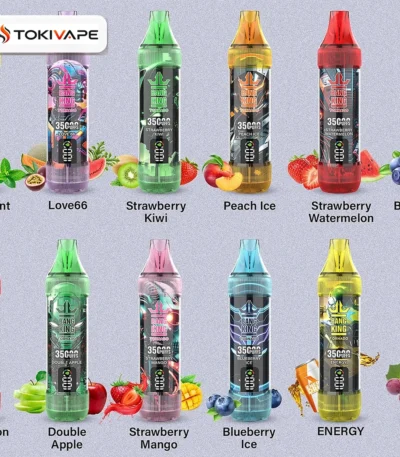 Bang King Tornado 35K｜23ml・1000mAh・0.6Ωメッシュの35,000パフ