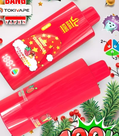 Bang King Triple 100K 3in1 使い捨てVAPE｜100,000パフ・850mAh・Type-C・残量表示